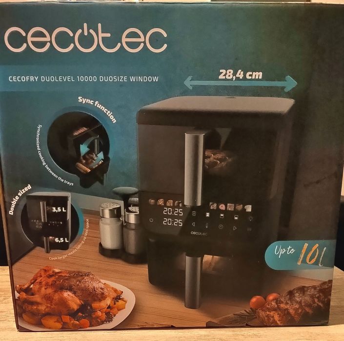 Vendo AirFryer Cecotec Dual Level Window