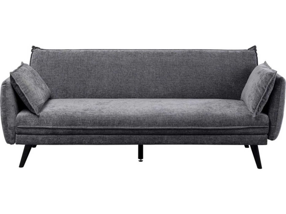 Sofa rozkładana kanapa szara Lotta 216x86,5x92cm funkcja spania Kare Design