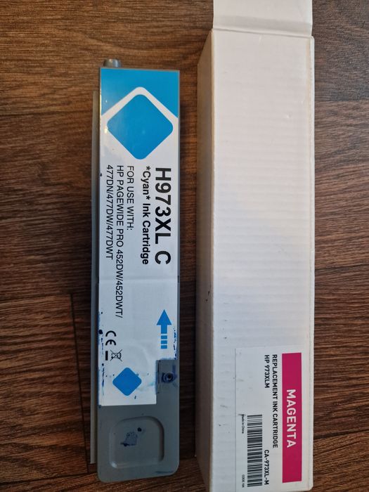 Tusz do drukarki HP 973 xlc  xly  xlm