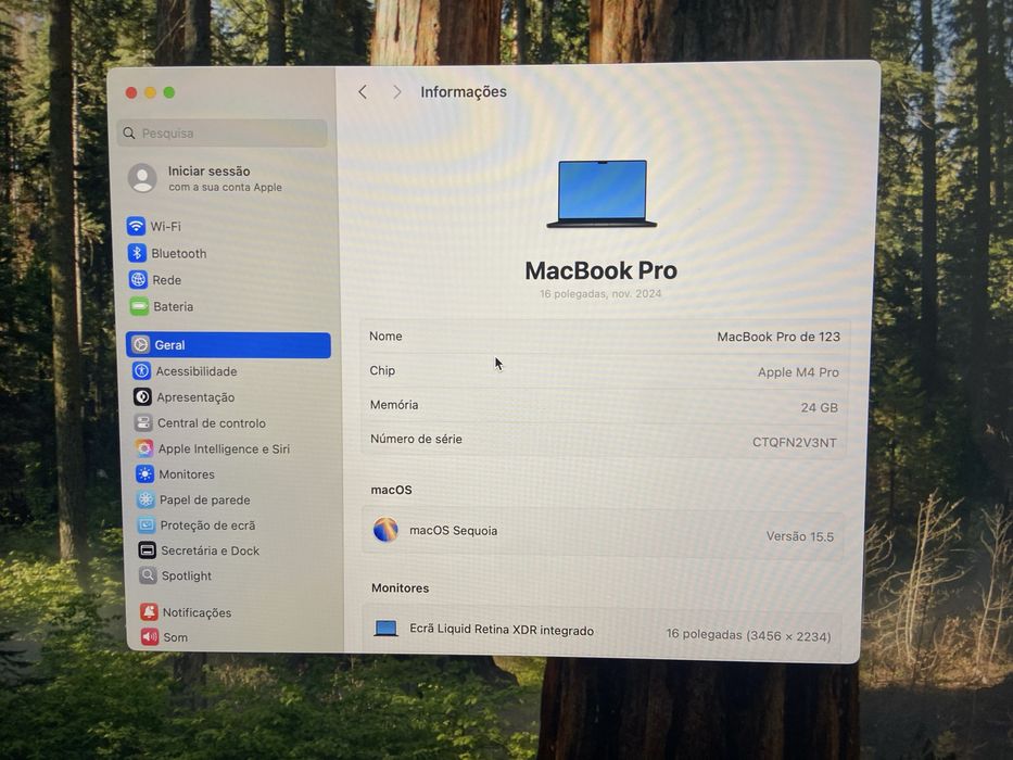 Macbook Pro 16” (2024) - M4 Pro