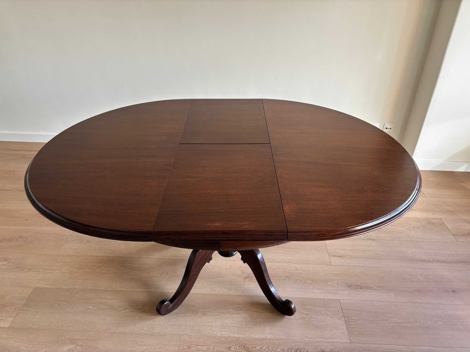 Mesa sala jantar redonda madeira