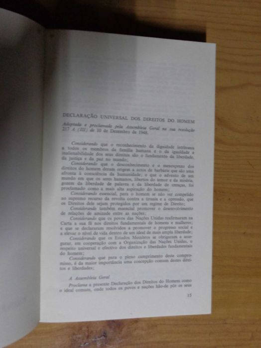 Livro - Direitos do Homem