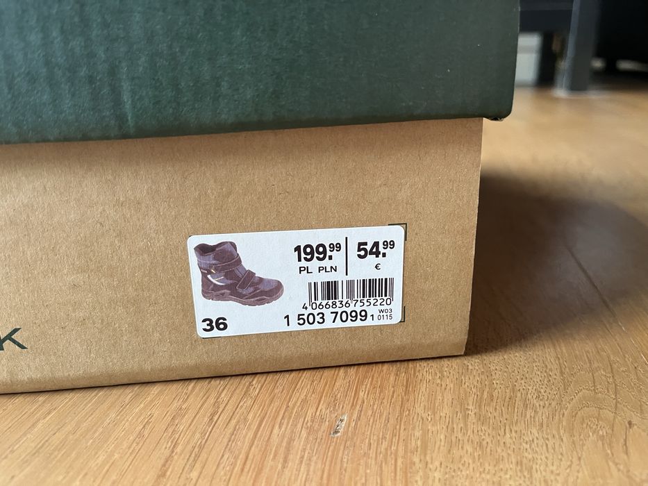 Buty zimowe kozaki chłopięce dla chłopca Highland Creek rozmiar 36