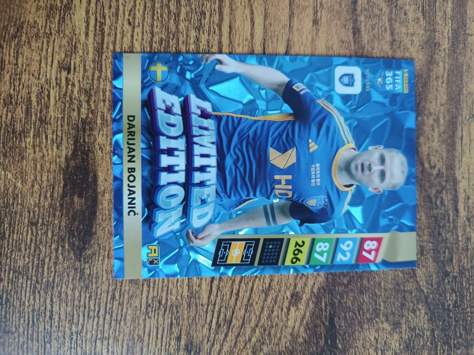 Karta limited edition FIFA 365 Bojanić 2025