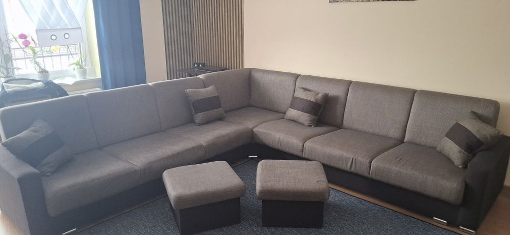 Narożnik 3.05 na 3,05 z funkcją spania