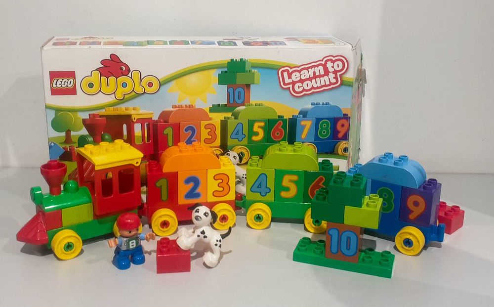 Lego DUPLO 10558 Pociąg cyferki Zestaw edukacyjny Komplet