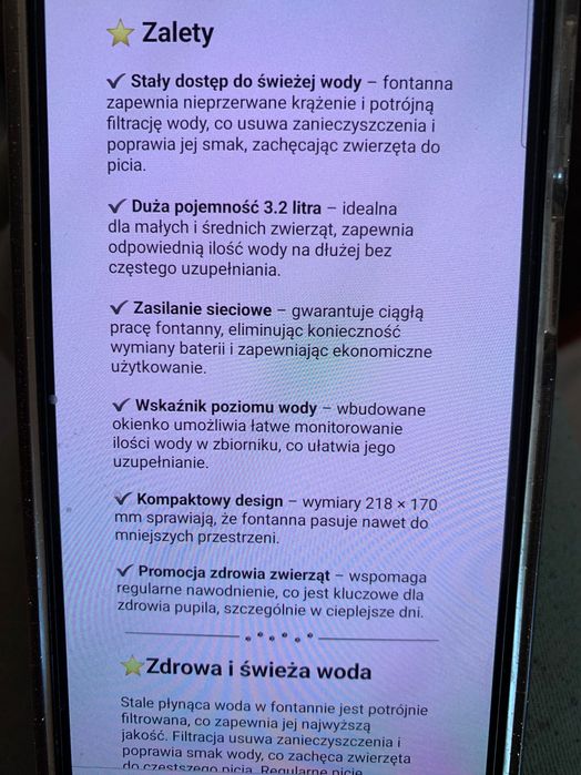 Automatyczne Poidełko fontanna Dogness,poj.3,2l
