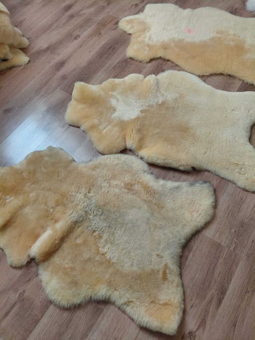 PAKIET SKÓR OWCZYCH 3 Sztuki Skór Owczych RELUGAN Idealne do Leżenia