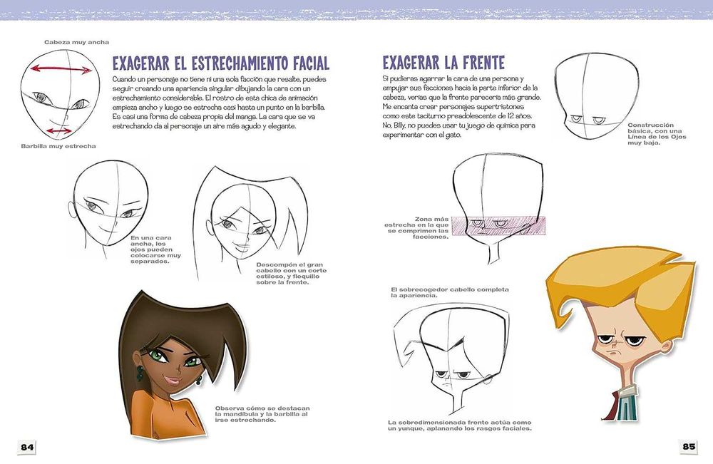 Dibujar caricaturas. Caras y expresiones - Christopher Hart