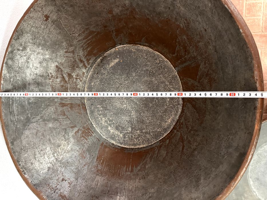 Alguidar/tacho de cobre 65 cm