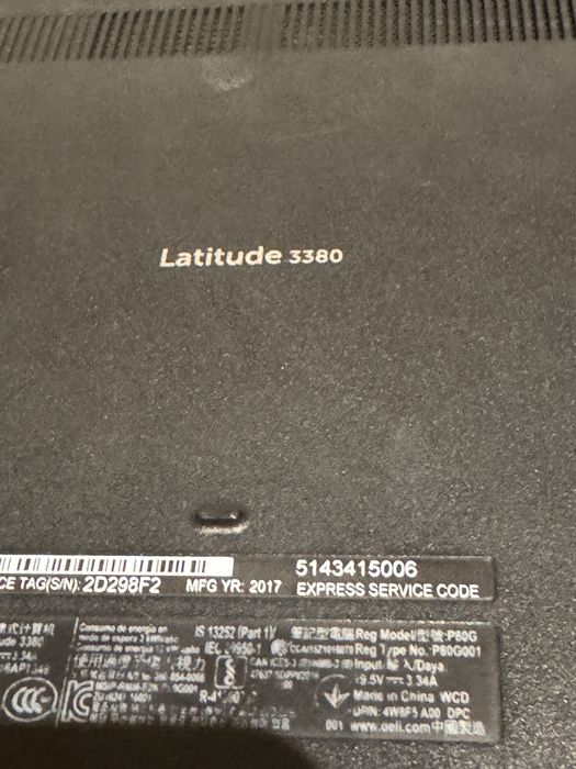50шт. Dell 3380 14” 6-го покоління і3-6х та Pentium 4415U • 8GB DDR4 • 128GB SSD ОПТ Київ  • Самовивіз!