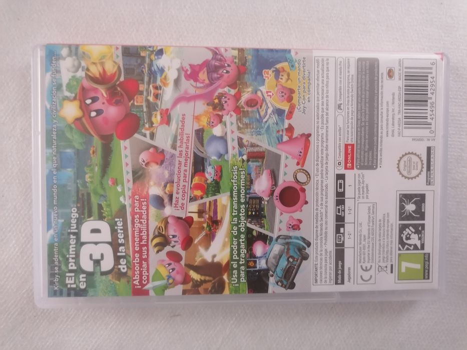 Kirby e o mundo esquecido - switch