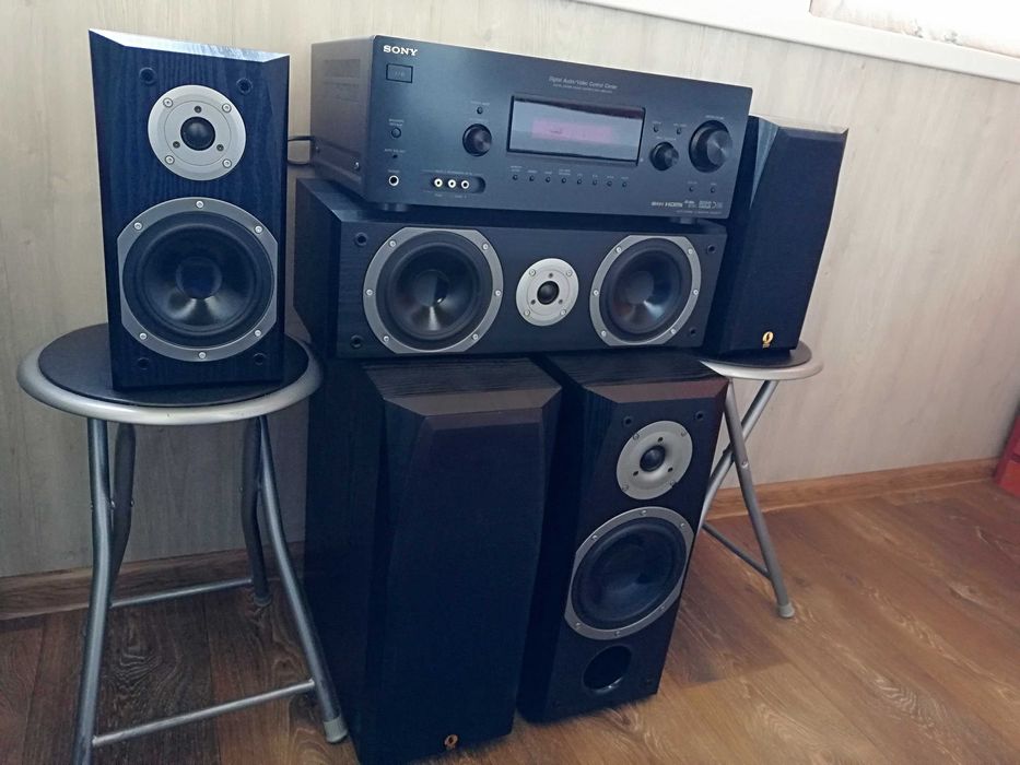 AV Ресівер з акустикою Домашній кінотеатр
