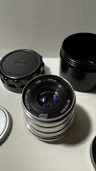 Фото обʼєктив Індустар-26м