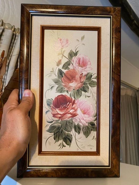 Quadro motivos florais