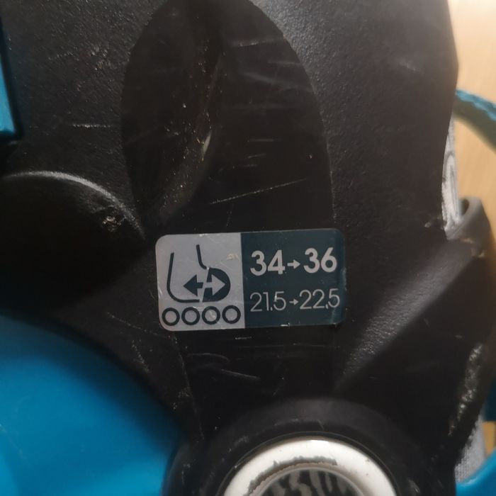 Rolki dziecięce Oxelo rozm 34-36 Decathlon