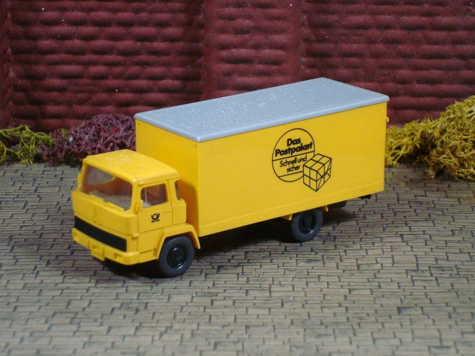 Wiking 550 - Magirus-Deutz / Camião Postal "Deutsche Post" / Usado (2)