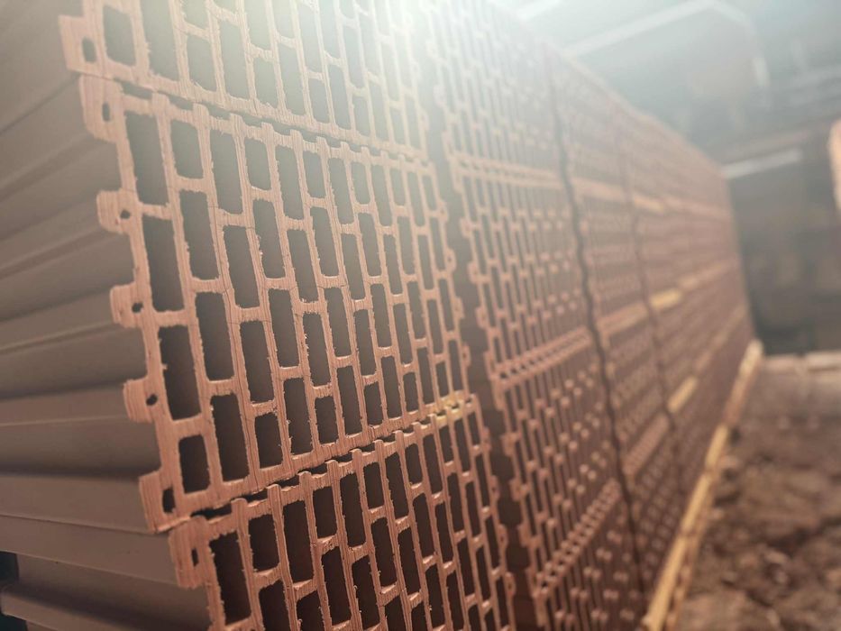 pustak ceramiczny porotherm 25 P+W okazja transport max