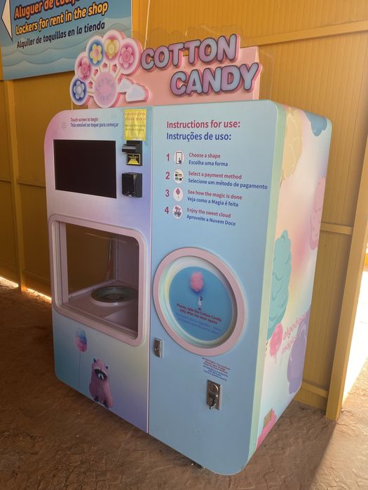 Máquina de Algodão Doce – Para Venda ou Aluguer