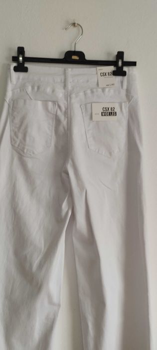 Calça Branca Larga