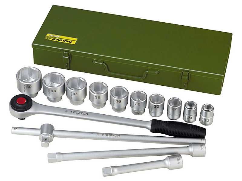 Zestaw kluczy nasadowych 3/4'' PROXXON 23300