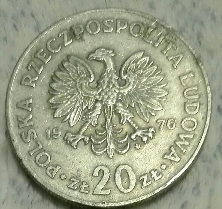 Moneta 20 zł PRL