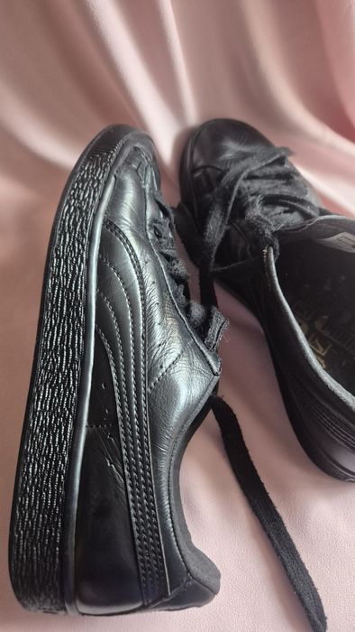 Buty damskie. Marka Puma. Naturalna skora.
