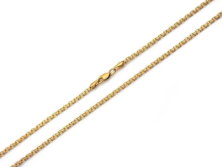 Złoty łańcuszek bismark  2.2mm