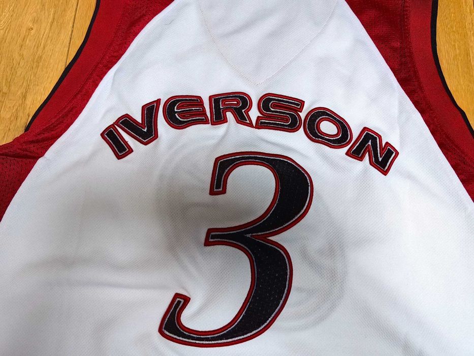 Vintage Koszulka Reebok I3 Allen Iverson NBA The Answer Y2K
