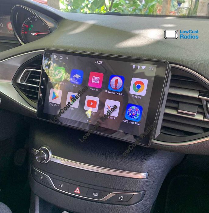 Auto Rádio PEUGEOT 308 T9 308S | GPS ANDROID 15 BT USB APPS WIFI - 9'' | CARPLAY • ANDROID AUTO