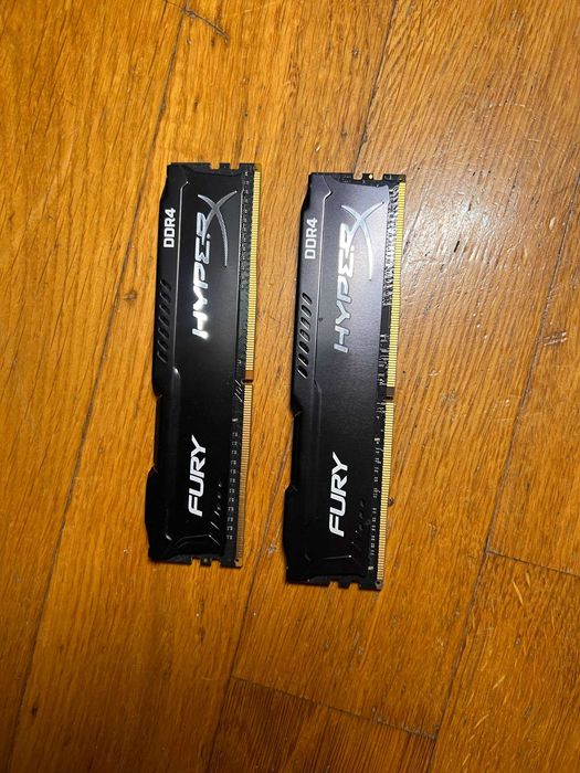 Оперативная память DDR4 16GB(2x8GB) 2133MHz PC4-17000 HyperX Fury