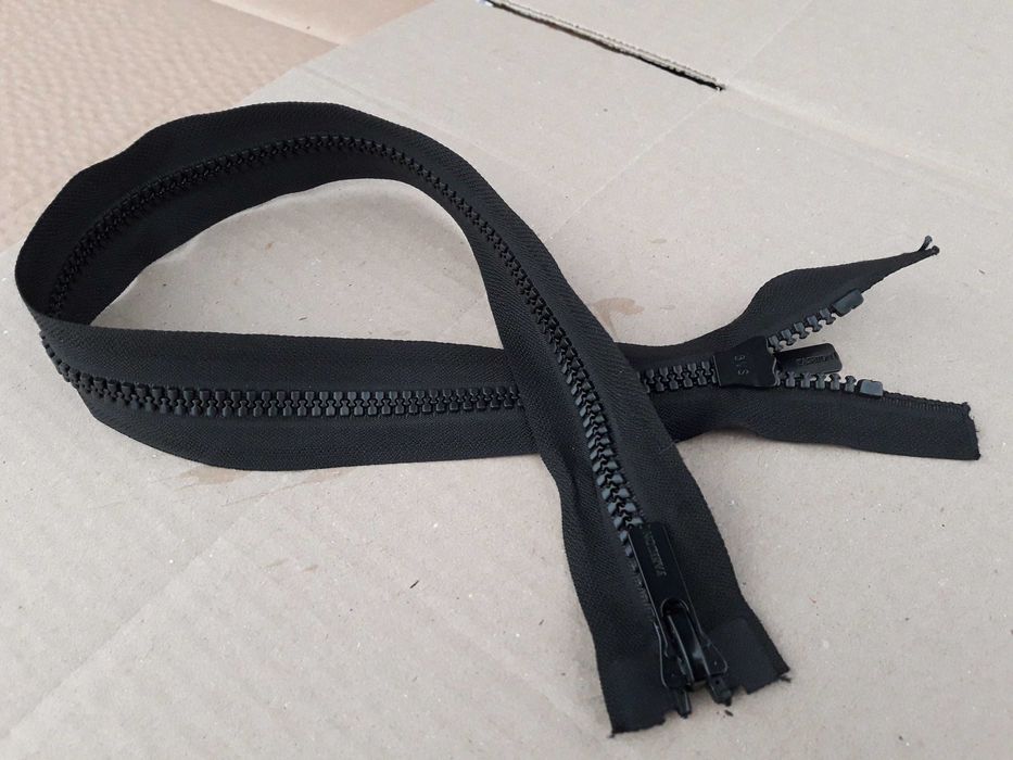 Молния/змейка/застібка/блискавка типа трактор №8/60см./2 бег.черная