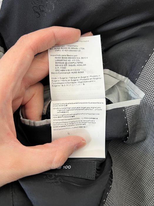 Garnitur Hugo Boss 100% Virgin Wool Blazer Pants