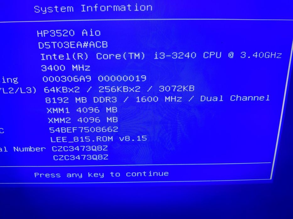 Продам моноблок HP Pro 3520 - Ідеальний для дому та офісу!