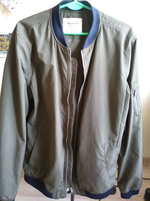 kurtka meska  zielona