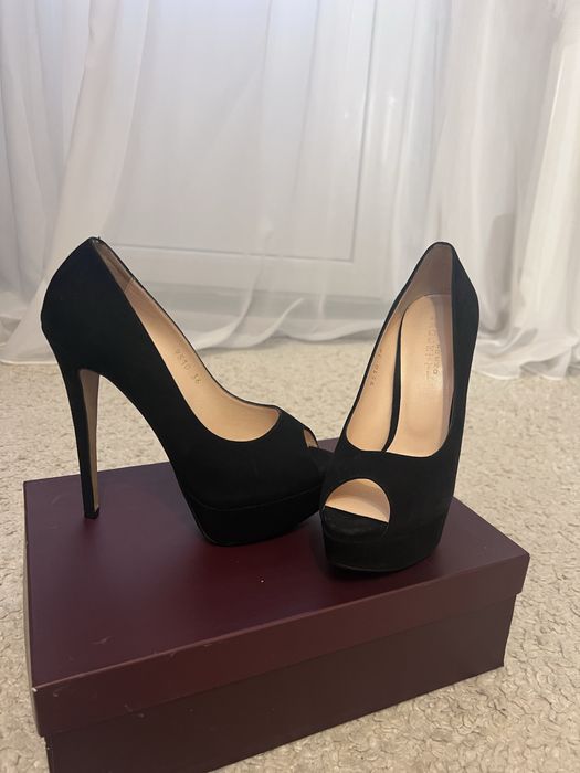 Туфли замш натуральный