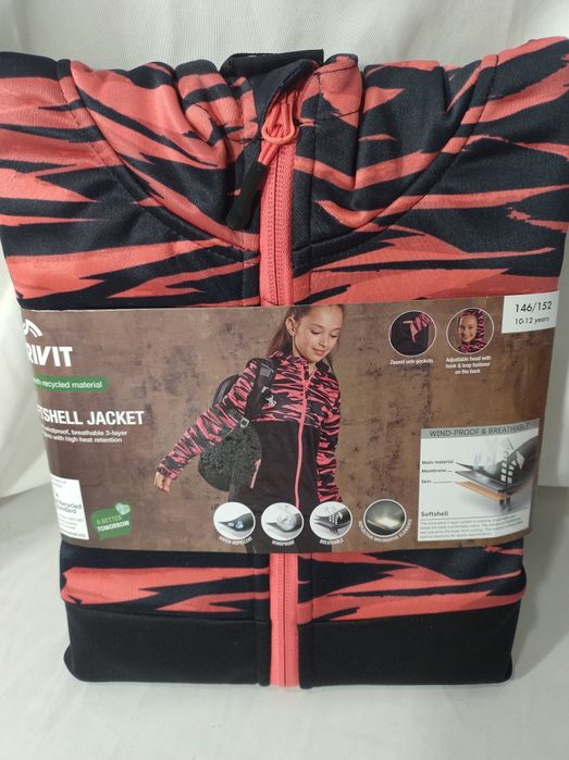 Kurtka dziewczęca Softshell 146/152