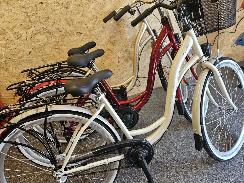 Nowy Storm Barcelone 3 biegi NEXUS koła 28  + koszyczek