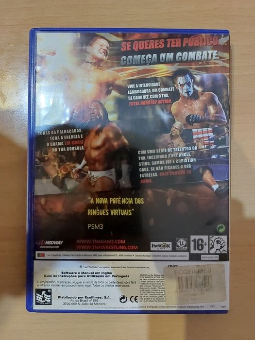 PS2 Game (PlayStation 2) TNA Impact! (Good Condition)64283967964931121