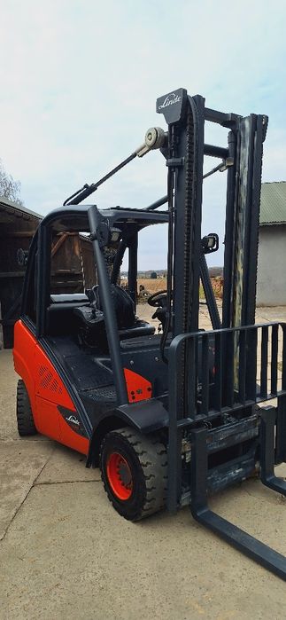 Linde H25 stan IDEALNY z 2018r przesuw wózek widłowy widlak UDT