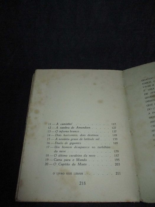 Livro O Capitão da Morte Adolfo Simões Müller