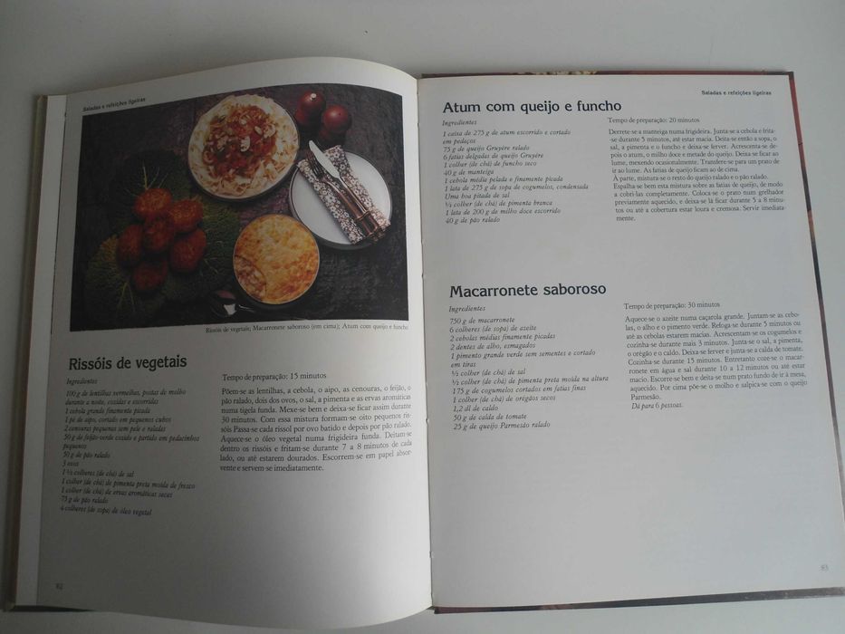 Saladas e Refeições Ligeiras por Carol Bowen (1982)