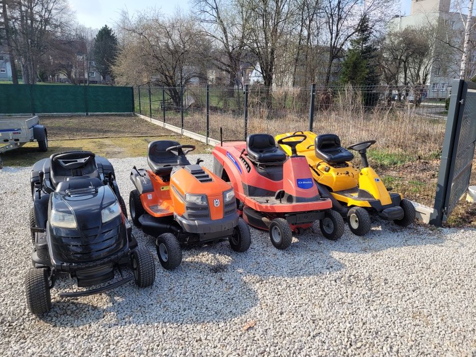 Traktorek husqvarna castelgarden kosiarka