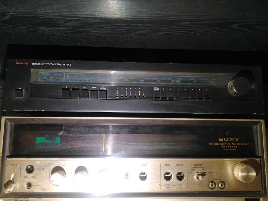 Unitra WSH 110 + AS 206 s faust + AS 642 + WS 432 + SONY STR 6036