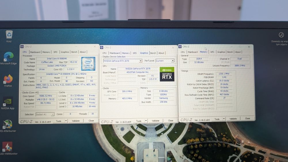 Laptop ASUS ROG Strix G531GW i9-9980HK/32Gb/RTX2070/512Gb