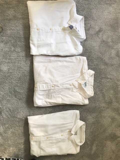 Camisas Brancas rapaz ZARA, Massimo Duty, Old Navy rapaz 11, 12 anos