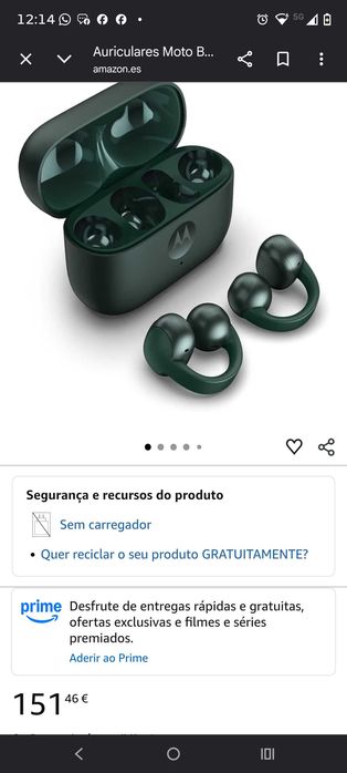 Moto buds loop by BOSE novo