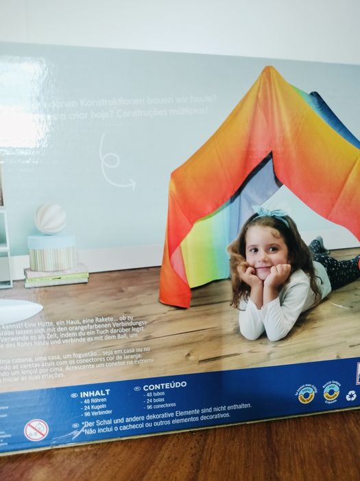 Novo! Kit construção modular  +3 anos