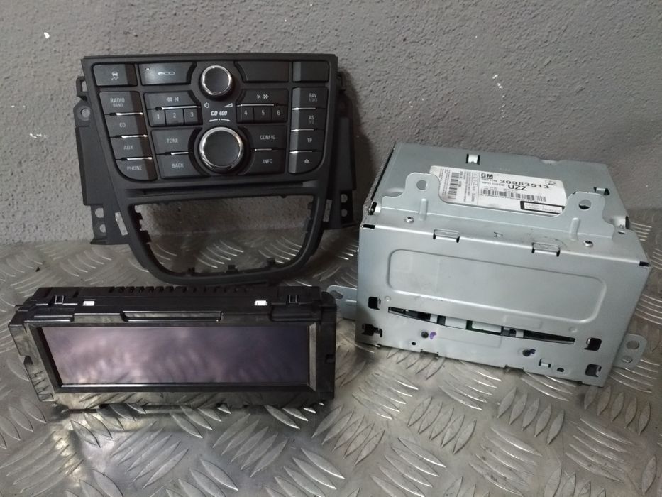 Auto Radio Cd400 Display Opel Astra J P10 2009 a 2014