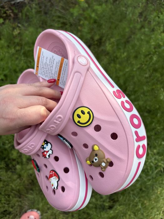 Крокси жіночі рожеві Crocs оригінал 37, 38, 39 розмір